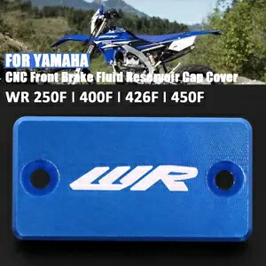 CNC フロントブレーキフルードリザーバーカバーキャップヤマハ WR250F WR400F WR426F WR450F CNC Front Brake Fluid Reservoir Cover Cap For YAMAHA WR250F WR400F WR426F WR450F 【並行輸入品】
