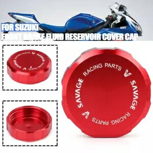 CNC フロントブレーキフルードリザーバーカバーキャップスズキ SV 650 650X 650S 1000 1000S CNC Front Brake Fluid Reservoir Cover Cap For SUZUKI SV 650 650X 650S 1000 1000S 【並行輸入品】