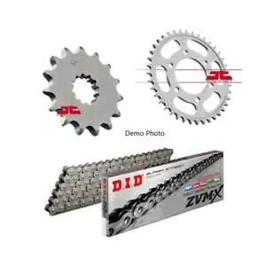 JT DID ZVMX ヘビーデューティ HD X リング チェーン/スプロケット セット ホンダ XR650 L 1993 - 2020 JT DID ZVMX HEAVY DUTY HD X-RING CHAIN / SPROCKET SET HONDA XR650 L 1993 - 2020 【並行輸入品】
