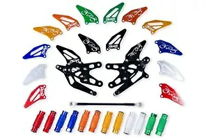 レーシングリアセット フットレスト / 7色 ヤマハ MT10 MT-10 FZ10 FZ-10 RN45 2016-2021 Racing Rearsets Footrest / 7 colors YAMAHA MT10 MT-10 FZ10 FZ-10 RN45 2016-2021 【並行輸入品】｜カスタムパーツ WORLD倉庫
