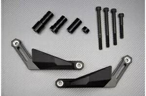 フレームスライダー/クラッシュパッド ブラックペア ヤマハ XSR 900 Black Pair of Frame Sliders / Crash Pad YAMAHA XSR 900 【並行輸入品】