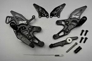 AVDB 調整可能なブラック フットレスト システム BMW S 1000 RR S1000RR 2R10 2015-2018- AVDB adjustable black footrest system BMW S 1000 RR S1000RR 2R10 2015-2018- 【並行輸入品】