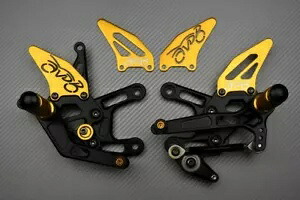調整可能なゴールデン フットレスト システム スズキ ハヤブサ 1300 GSX-R WVA1 1999-2007- adjustable golden footrest system SUZUKI HAYABUSA 1300 GSX-R WVA1 1999-2007- 【並行輸入品】