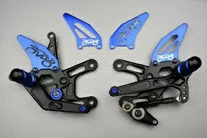 AVDB 調整可能なブルー フットレスト システム BMW S 1000 RR S1000RR 2009-2014- AVDB adjustable blue footrest system BMW S 1000 RR S1000RR 2009-2014- 【並行輸入品】