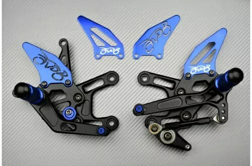 AVDB 調整可能なブルー フットレスト システム ホンダ CBR 600 RR 600R PC40E 2021-2022- AVDB Adjustable Blue Footrest System Honda CBR 600 RR 600R PC40E 2021-2022- 【並行輸入品】