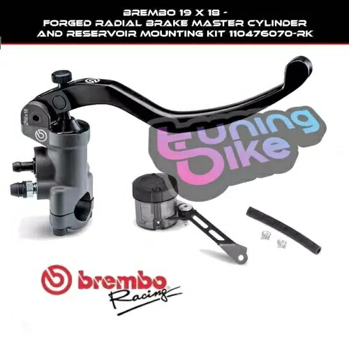 ブレンボ ラジアル ブレーキ ポンプ 19X18 レー??シング フォージ + リザーバー キット MV アグスタ F4 R- BREMBO RADIAL BRAKE PUMP 19X18 RACING FORGE + RESERVOIR KIT FOR MV AGUSTA F4 R- 【並行輸入品】