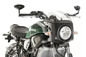 PUIG レトロ トリム ディスク ヤマハ XSR700 2018 透明 - ブラック- PUIG RETRO TRIM DISC FOR YAMAHA XSR700 2018 TRANSPARENT - BLACK- 【並行輸入品】｜カスタムパーツ WORLD倉庫