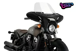 カスタム アクセス スクリーン バッティング インディアン スカウト ボバー 18-20 クリア CUSTOM ACCES SCREEN BATWING INDIAN SCOUT BOBBER 18-20 CLEAR 【並行輸入品】