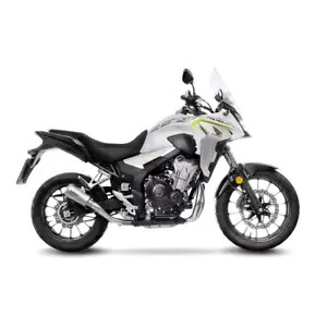 LEOVINCE エキゾーストマフラー LV-10 ホンダ CB500 X 22-23 ステンレス LEOVINCE EXHAUST MUFFLER LV-10 HONDA CB500 X 22-23 STAINLESS STEEL 【並行輸入品】