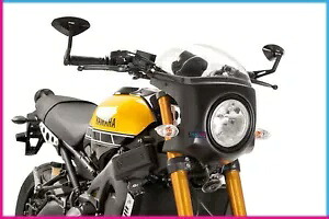 PUIG スクリーン セミファーリング ヤマハ XSR900 2018 クリアブラック PUIG SCREEN SEMI FARING YAMAHA XSR900 2018 CLEAR-BLACK 【並行輸入品】｜カスタムパーツ WORLD倉庫