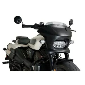 PUIG セミフェアレッドスクリーン フューリースポーツ ハーレー D.スポーツスター S RH1250S 21-24 ライト SMO PUIG SEMI-FAIRED SCREEN FURY SPORT HARLEY D. SPORTSTER S RH1250S 21-24 LIGHT SMO 【並行輸入品】|カスタムパーツ WORLD倉庫