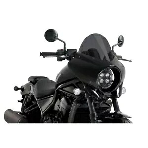 PUIG セミフェアレッド スクリーン ツーリング ミラージュ ホンダ CMX1100 レベル 21-24 ダークスモーク-2146 PUIG SEMI-FAIRED SCREEN TOURING MIRAGE HONDA CMX1100 REBEL 21-24 DARK SMOKE-2146 【並行輸入品】