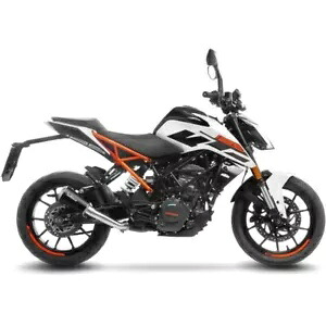 LEOVINCE エキゾーストマフラー LV-10 ブラックエディション KTM DUKE 125 17-20 INOX LEOVINCE EXHAUST MUFFLER LV-10 BLACK EDITION KTM DUKE 125 17-20 INOX 【並行輸入品】｜カスタムパーツ WORLD倉庫