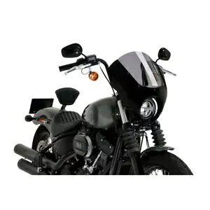 PUIG セミフェアリングスクリーン ダークナイト ハーレー D. ソフテイル ストリート ボブ FXBB 21-23 LIGH PUIG SEMI FAIRING SCREEN DARK NIGHT HARLEY D. SOFTAIL STREET BOB FXBB 21-23 LIGH 【並行輸入品】｜カスタムパーツ WORLD倉庫