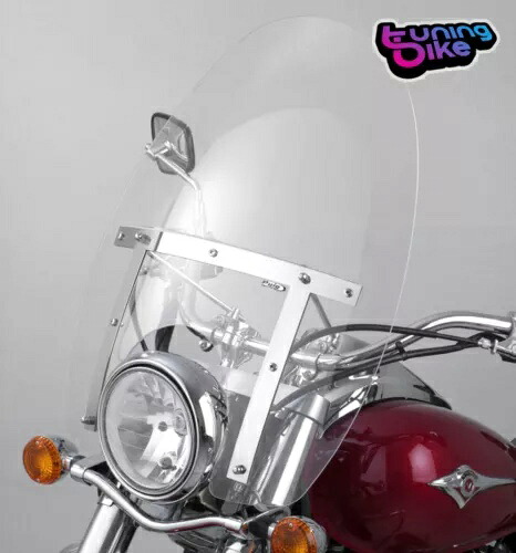 Puig フロントガラス カスタム アメリカ III スズキ LS650 サベージ 86-00 透明- PUIG WINDSHIELD CUSTOM AMERICA III FOR SUZUKI LS650 SAVAGE 86-00 TRANSPARENT- 【並行輸入品】｜カスタムパーツ WORLD倉庫