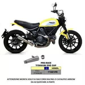アロー ターミナル プロレース PER DUCATI スクランブラー 800 15-16 ARROW TERMINALE PRO-RACE PER DUCATI SCRAMBLER 800 15-16 【並行輸入品】