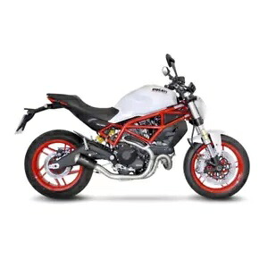 LEOVINCE エキゾーストマフラー LV-10 ブラックエディション ドゥカティ モンスター 797 17-20 INOX LEOVINCE EXHAUST MUFFLER LV-10 BLACK EDITION DUCATI MONSTER 797 17-20 INOX 【並行輸入品】｜カスタムパーツ WORLD倉庫