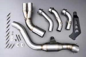 ヤマハ MT-09 / SP 2021-2023 スチールエキゾーストラインコレクター/エキゾーストライン- Yamaha MT-09 / SP 2021-2023 Steel Exhaust Line Collectors / Exhaust Line- 【並行輸入品】