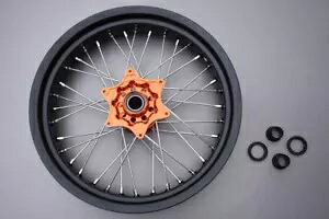 オレンジ スーパーモト スポーク リム/フロント ホイール HUSQVARNA FE 250 FE250 2015 3,5 ''x17'' Orange Supermoto Spoked Rim / Front Wheel HUSQVARNA FE 250 FE250 2015 3,5''x17'' 【並行輸入品】