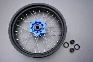 ブルー スーパーモト スポーク リム / フロント ホイール HUSQVARNA FC 350 2016-2022 3,5 ''x17'' Blue Supermoto Spoked Rim / Front Wheel HUSQVARNA FC 350 2016-2022 3,5''x17'' 【並行輸入品】
