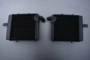 水冷クーラー クーラー 右+左 アルミ製 BENELLI TNT 1130 CAFE RACER 2006-2013- Water cooler cooler right + left made of aluminium BENELLI TNT 1130 CAFE RACER 2006-2013- 【並行輸入品】｜カスタムパーツ WORLD倉庫