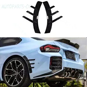 23-24 BWM M2 G87 ドライカーボンファイバー後輪フェンダースポイラーカバートリム 2 個 For 23-24 BWM M2 G87 Dry Carbon Fiber Rear Wheel fender Spoiler Cover Trim 2pcs 【並行輸入品】