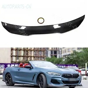 ドライカーボンリアトランクスポイラーウイングリップ BMW 8 シリーズ G14 840i M850i 2019-2024 Dry Carbon Rear Trunk Spoiler Wing Lip For BMW 8 Series G14 840i M850i 2019-2024 【並行輸入品】｜カスタムパーツ WORLD倉庫 70,785円