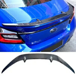 トヨタ GR86 サブラ BRZ 2022-2024 リアルカーボンファイバーリアウイングスポイラースプリッター For Toyota GR86 Subra BRZ 2022-2024 Real Carbon Fiber Rear Wing Spoiler Splitter 【並行輸入品】｜カスタムパーツ WORLD倉庫