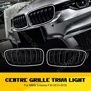 LED ライトフロント腎臓グリルグリル BMW 3 シリーズ F30 グリルライト 2013-2018 LED Light Front Kidney Grille Grill For BMW 3 Series F30 Grille Lights 2013-2018 【並行輸入品】