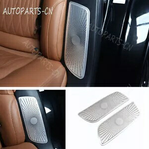 シルバーチタン後列エアアウトレットベントカバートリムレクサス LS500 2018-2023 Silver Titanium Back Row Air Outlet Vent Cover Trim For Lexus LS500 2018-2023 【並行輸入品】
