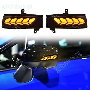 サイドミラーターンシグナルライト スバル WRX STI 2015-2021/XV レガシィ 2012-2017用 Side Mirror Turn Signals Lights for Subaru WRX STI 2015-2021/XV Legacy 2012-2017 【並行輸入品】