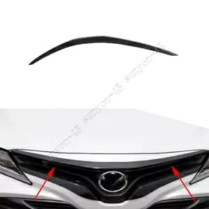 2018-2020 トヨタカムリ L LE XLE フロントボンネットフードトリムストリップ ABS カーボン 2018-2020 For Toyota Camry L LE XLE Front bonnet hood trim strip ABS carbon 【並行輸入品】