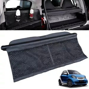 スマートフォーツー 453 2dr 2015-19 リアトランクカーゴ荷物カバーセキュリティシールド For Smart Fortwo 453 2dr 2015-19 Rear Trunk Cargo Luggage Cover Security Shield 【並行輸入品】
