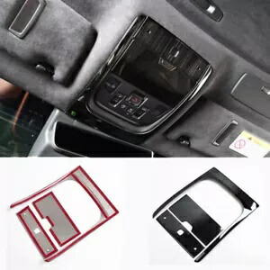 ブラックチタンフロント読書灯ランプフレームトリムレクサスLS500 2018-2023用 Black Titanium Front Reading Light Lamp Frame Trim Fit For Lexus LS500 2018-2023 【並行輸入品】