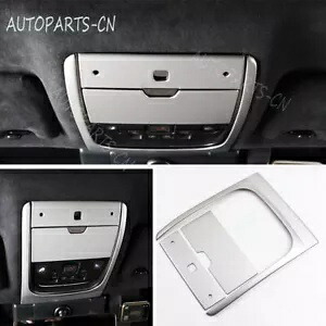 シルバーチタンフロント読書灯ランプフレームトリムレクサス LS500 2018-2023 Silver Titanium Front Reading Light Lamp Frame Trim For Lexus LS500 2018-2023 【並行輸入品】