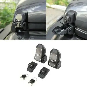 車のボンネットロックラッチバックルピンキャッチキー付きジープラングラー JL 2018+ Car Hood Lock Latches Buckle Pins Catch With Key Fit For Jeep Wrangler JL 2018+ 【並行輸入品】