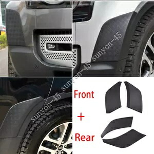 LR ディフェンダー 110 2020-2023 ABS フロント + リアアンチスクラッチキット保護カバー 4 For LR Defender 110 2020-2023 ABS Front+Rear Anti-scratch kit protect Cover 4 【並行輸入品】