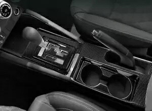 アウトランダースポーツ 20-21 カーボンファイバーミドルコンソールギアシフトパネルトリム 2PC For Outlander Sport 20-21 Carbon Fiber Middle Console Gear Shift Panel Trim 2PC 【並行輸入品】