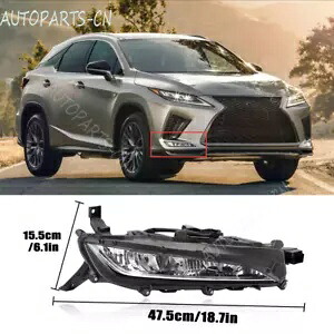 レクサス RX350 RX450h F スポーツ 2020-2022 フロントバンパー右フォグライト 8122048070 For Lexus RX350 RX450h F Sport 2020-2022 Front Bumper Right Fog Light 8122048070 【並行輸入品】