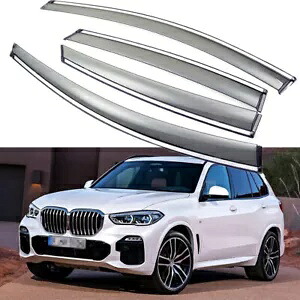 BMW X5 40i/50i/M50i 2019-2023 ウィンドウサンバイザー換気サンバイザー 4 個 For BMW X5 40i/50i/M50i 2019-2023 window sun visor ventilation sun visor 4PCS 【並行輸入品】
