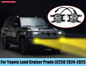黄色 LED フロントフォグライトランプトヨタランドクルーザープラド LC250 2024-2025 Yellow LED Front Fog Light Lamp For Toyota Land Cruiser Prado LC250 2024-2025 【並行輸入品】 48,180円