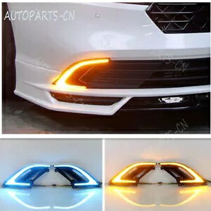 DRL LED デイタイムランニングライトバンパーフォグランプホンダアコード 2023 2024 DRL LED Daytime Running Light Bumper Fog Lamp For Honda Accord 2023 2024 【並行輸入品】
