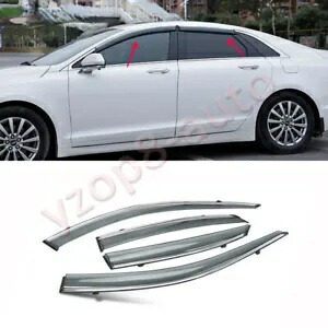 サンバイザーとレインバイザー 4PSC 2017-2020 リンカーン MKZ ウィンドウ用 Sun visor and rain visor 4PSC 2017-2020 for Lincoln MKZ window 【並行輸入品】