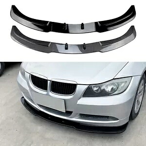 BMW 3 シリーズ 09-12 ABS 光沢のある黒のフロントバンパー 3 セクションフロントシャベル For BMW 3 Series 09-12 ABS Glossy Black Front Bumper Three Section Front Shovel 【並行輸入品】