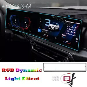 BMW i3 i4用のダッシュボードと14.9インチincuスクリーンベゼル、RGBダイナミックLEDライト付き Dashboard And 14.9'' incu Screen Bezel With RGB Dynamic LED Light for BMW i3 i4 【並行輸入品】 50,820円