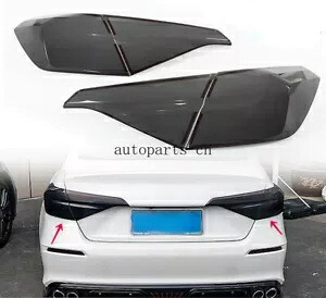 ブラックテールライトランプシェード 4PCS2021-2023 ホンダシビックスモーク用 Black Taillight Lampshade 4PCS2021-2023 for Honda Civic Smoke 【並行輸入品】