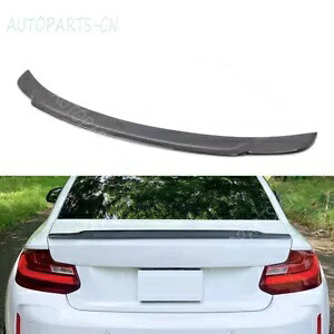 ドライカーボンファイバーリアトランクスポイラーウイング BMW 2 シリーズ F22 F87 M2 クーペ 14-21 Dry Carbon Fiber Rear Trunk Spoiler Wing For BMW 2-Series F22 F87 M2 Coupe 14-21 【並行輸入品】
