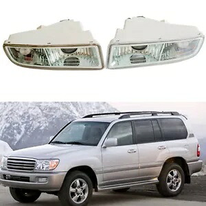 1998-2007 レクサス LX470 1 ペアフロントバンパーフォグドライビングライトランプ電球 For 1998-2007 Lexus LX470 1pair Front Bumper Fog Driving Lights Lamps With Bulbs 【並行輸入品】
