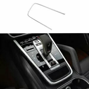 ポルシェカイエン用シルバーインテリアギアシフトパネル装飾カバートリム 2018-2021 FOR PORSCHE CAYENNE SILVER INTERIOR GEAR SHIFT PANEL DECOR COVER TRIM 2018-2021 【並行輸入品】