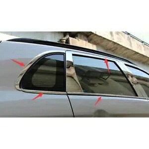 アウトランダースポーツ 2011-2021 クローム Windows ストリップ敷居モールディングカバートリム 12PC For Outlander Sport 2011-2021 Chrome Windows Strip Sill Molding Cover Trim 12PC 【並行輸入品】
